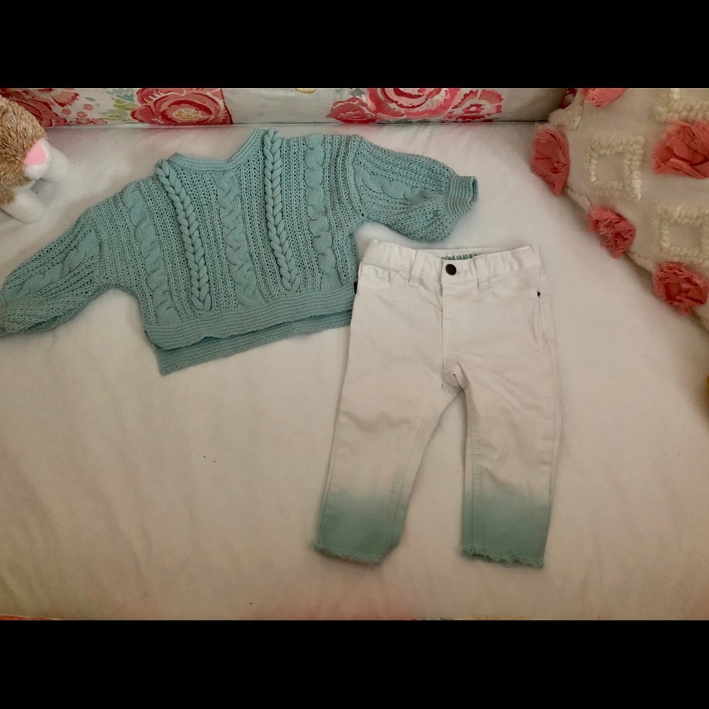 Mint/ombré set